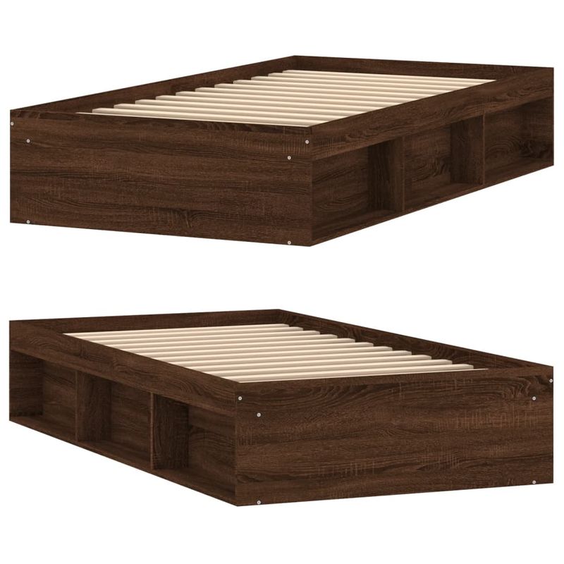 Casa si Gradina - Mobilier - Paturi si accesorii - Paturi - Cadru pat, stejar maro, 90 x 200 cm - Infinity.ro