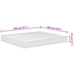 Casa si Gradina - Mobilier - Saltele si somiere - Saltele - Saltea din spuma, fermitate medie moale, 180x200 cm - Infinity.ro