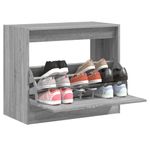 Casa si Gradina - Mobilier - Organizare si depozitare - Organizator incaltaminte - Pantofar, gri sonoma, 80x42x69 cm, lemn prelucrat - Infinity.ro
