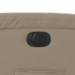 Casa si Gradina - Mobilier - Scaune si fotolii - Fotolii - Fotoliu rabatabil electric cu ridicare, cappuccino - Infinity.ro