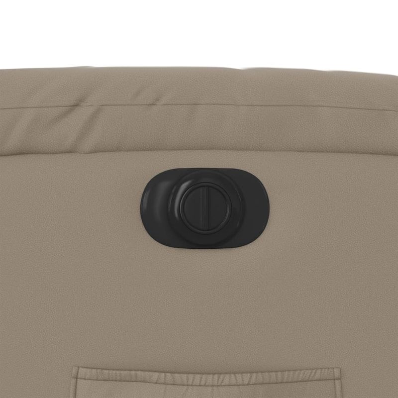 Casa si Gradina - Mobilier - Scaune si fotolii - Fotolii - Fotoliu rabatabil electric cu ridicare, cappuccino - Infinity.ro