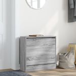 Casa si Gradina - Mobilier - Organizare si depozitare - Organizator incaltaminte - Pantofar, gri sonoma, 60x21x57 cm, lemn prelucrat - Infinity.ro