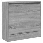 Casa si Gradina - Mobilier - Organizare si depozitare - Organizator incaltaminte - Pantofar, gri sonoma, 60x21x57 cm, lemn prelucrat - Infinity.ro
