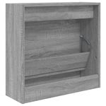 Casa si Gradina - Mobilier - Organizare si depozitare - Organizator incaltaminte - Pantofar, gri sonoma, 60x21x57 cm, lemn prelucrat - Infinity.ro