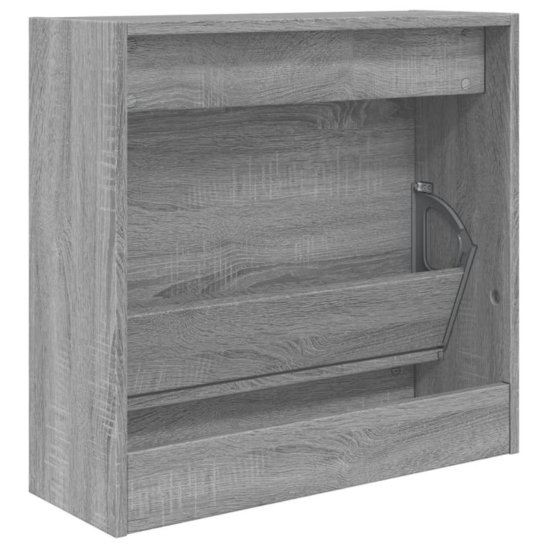 Casa si Gradina - Mobilier - Organizare si depozitare - Organizator incaltaminte - Pantofar, gri sonoma, 60x21x57 cm, lemn prelucrat - Infinity.ro
