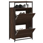 Casa si Gradina - Mobilier - Organizare si depozitare - Organizator incaltaminte - Pantofar, stejar maro, 60x34x112 cm, lemn compozit - Infinity.ro