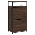 Casa si Gradina - Mobilier - Organizare si depozitare - Organizator incaltaminte - Pantofar, stejar maro, 60x34x112 cm, lemn compozit - Infinity.ro