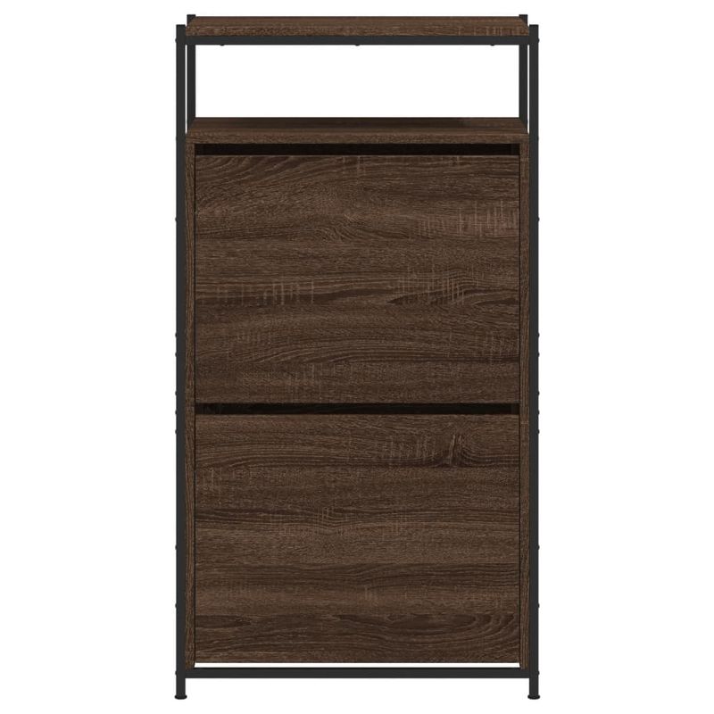 Casa si Gradina - Mobilier - Organizare si depozitare - Organizator incaltaminte - Pantofar, stejar maro, 60x34x112 cm, lemn compozit - Infinity.ro