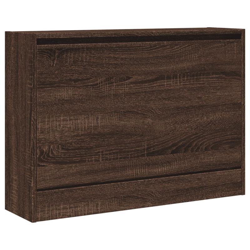 Casa si Gradina - Mobilier - Organizare si depozitare - Organizator incaltaminte - Pantofar, stejar maro, 80x21x57 cm, lemn compozit - Infinity.ro