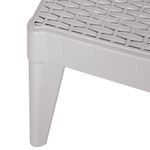 Casa si Gradina - Gradina si terasa - Mobilier exterior - Scaune si sezlonguri gradina - Sezlong, gri , 186x60x29 cm, PP - Infinity.ro