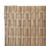 Casa si Gradina - Decoratiuni - Pereti despartitori si paravane - Separator de camera cu 5 panouri, bej, poliratan, model țesătură plină, mărime 245x200 cm - Infinity.ro