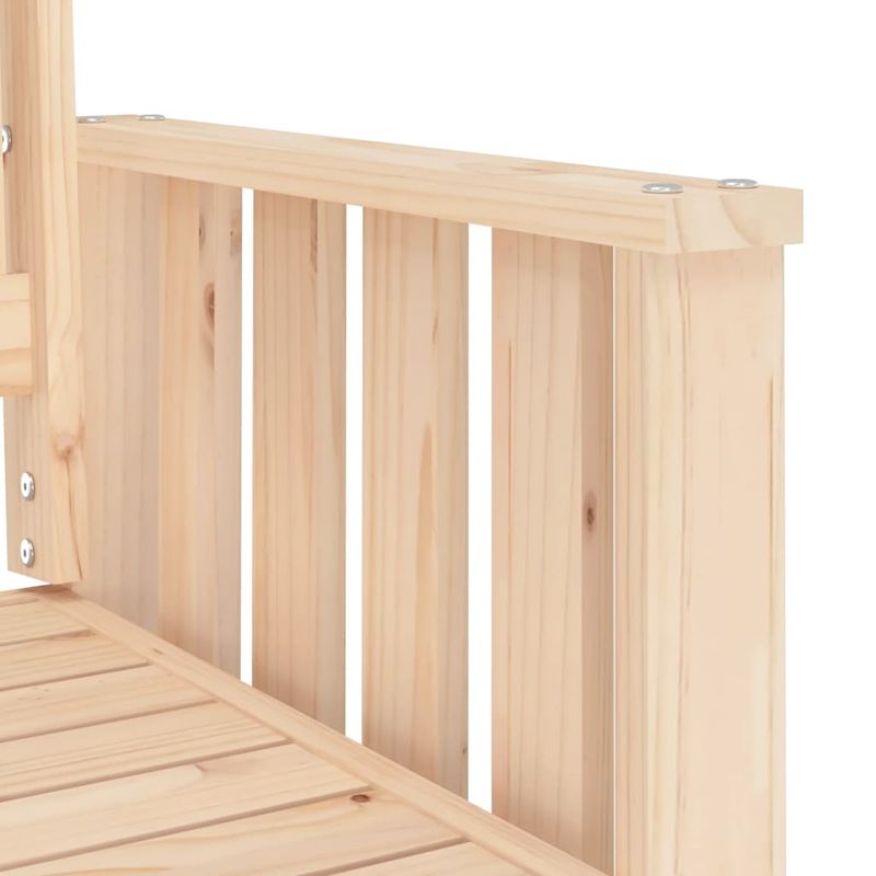 Casa si Gradina - Gradina si terasa - Mobilier exterior - Bancute de gradina - Banca de gradina cu masa 2 locuri, lemn masiv de pin - Infinity.ro