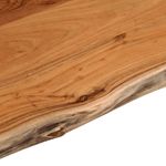 Casa si Gradina - Mobilier - Mobilier baie - Blaturi baie - Blat de baie, 110x60x2,5 cm, dreptunghiular, lemn masiv acacia - Infinity.ro