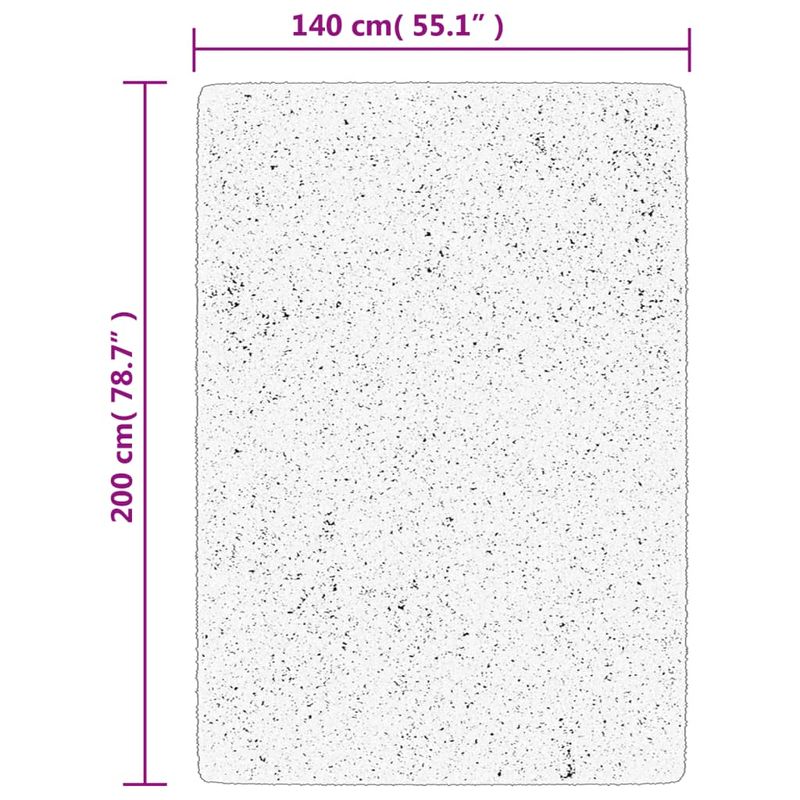 Casa si Gradina - Textile si covoare - Covoare - Covoare casa - Covor HUARTE, fir scurt, moale si lavabil, gri, 140x200 cm - Infinity.ro