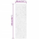 Casa si Gradina - Textile si covoare - Covoare - Covoare casa - Covor HUARTE, fir scurt, moale si lavabil, bej, 80x250 cm - Infinity.ro