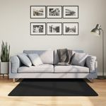 Casa si Gradina - Textile si covoare - Covoare - Covoare casa - Covor HUARTE, fir scurt, moale si lavabil, negru, 120x120 cm - Infinity.ro