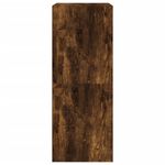 Casa si Gradina - Mobilier - Organizare si depozitare - Organizator incaltaminte - Pantofar cu 2 sertare rabatabile, stejar fumuriu, 80x42x108 cm - Infinity.ro