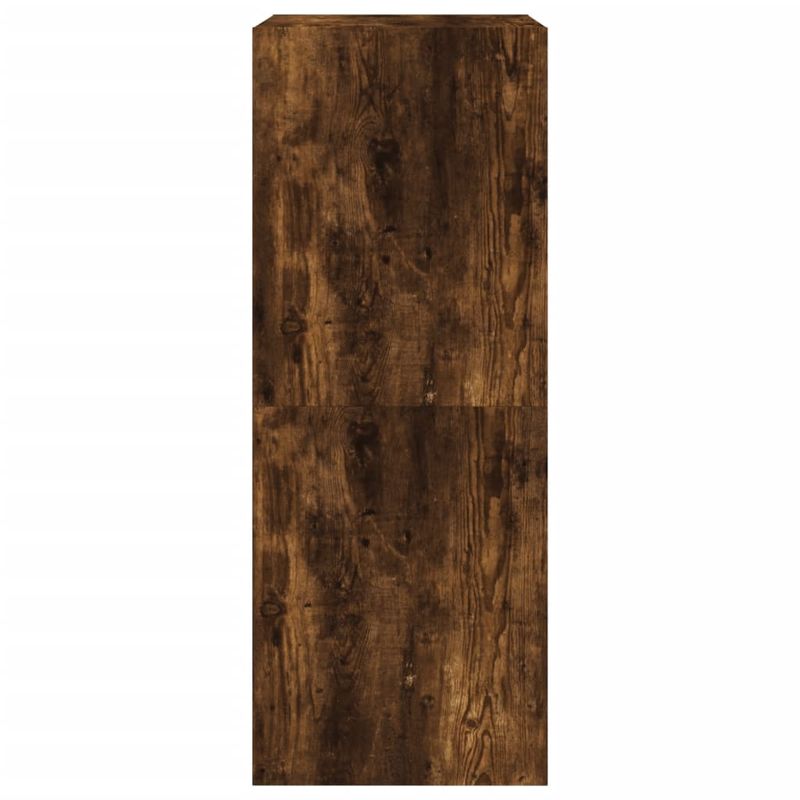 Casa si Gradina - Mobilier - Organizare si depozitare - Organizator incaltaminte - Pantofar cu 2 sertare rabatabile, stejar fumuriu, 80x42x108 cm - Infinity.ro