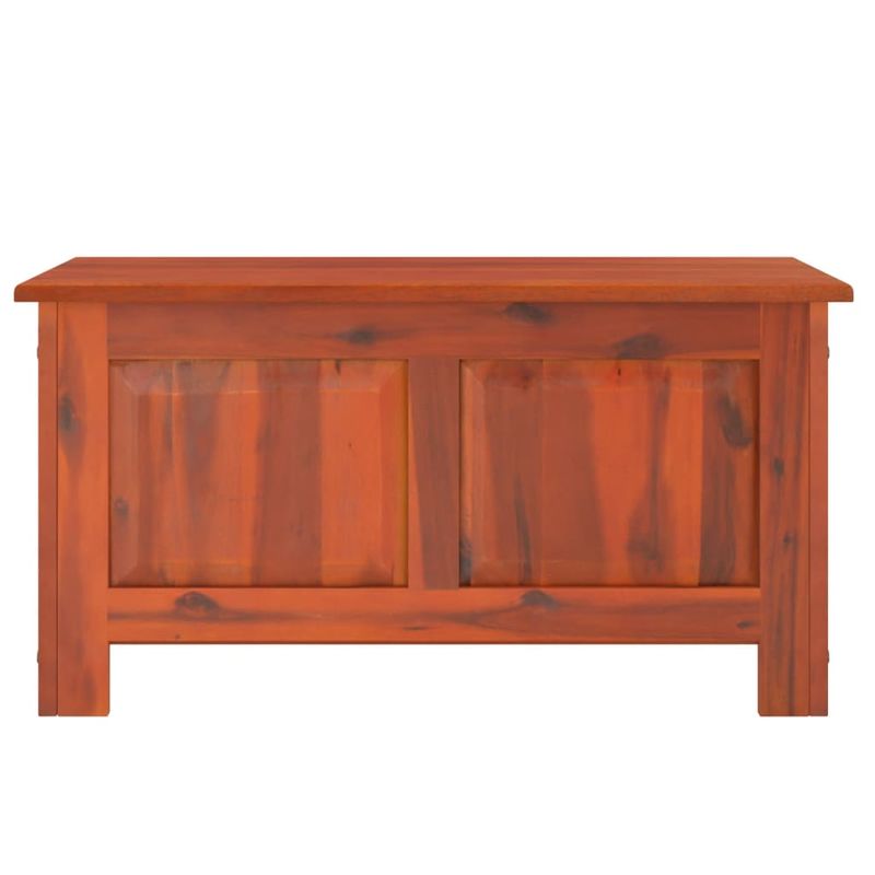 Casa si Gradina - Mobilier - Organizare si depozitare - Cufere si lazi - Cufar de depozitare cu capac, maro, lemn masiv de acacia, mărime 90x45x47 cm - Infinity.ro
