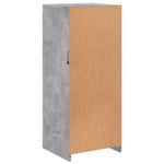 Casa si Gradina - Mobilier - Comode si corpuri - Comode - Servanta cu lumini LED, gri beton, 41x37x100 cm - Infinity.ro