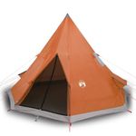 Sport si Outdoor - Camping - Corturi camping - Cort de camping pentru 4 persoane, gri/portocaliu, impermeabil - Infinity.ro