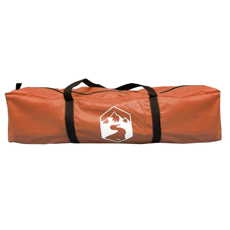 Sport si Outdoor - Camping - Corturi camping - Cort de camping pentru 4 persoane, gri/portocaliu, impermeabil - Infinity.ro