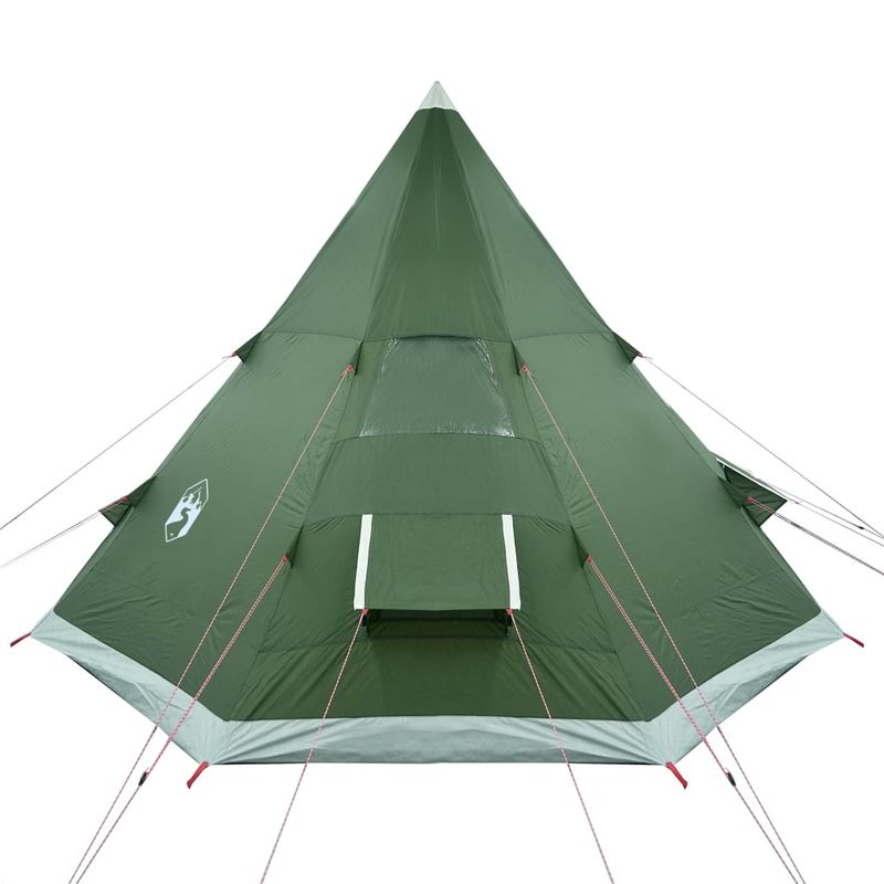 Sport si Outdoor - Camping - Corturi camping - Cort de camping pentru 4 persoane, verde, impermeabil - Infinity.ro