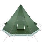 Sport si Outdoor - Camping - Corturi camping - Cort de camping pentru 4 persoane, verde, impermeabil - Infinity.ro