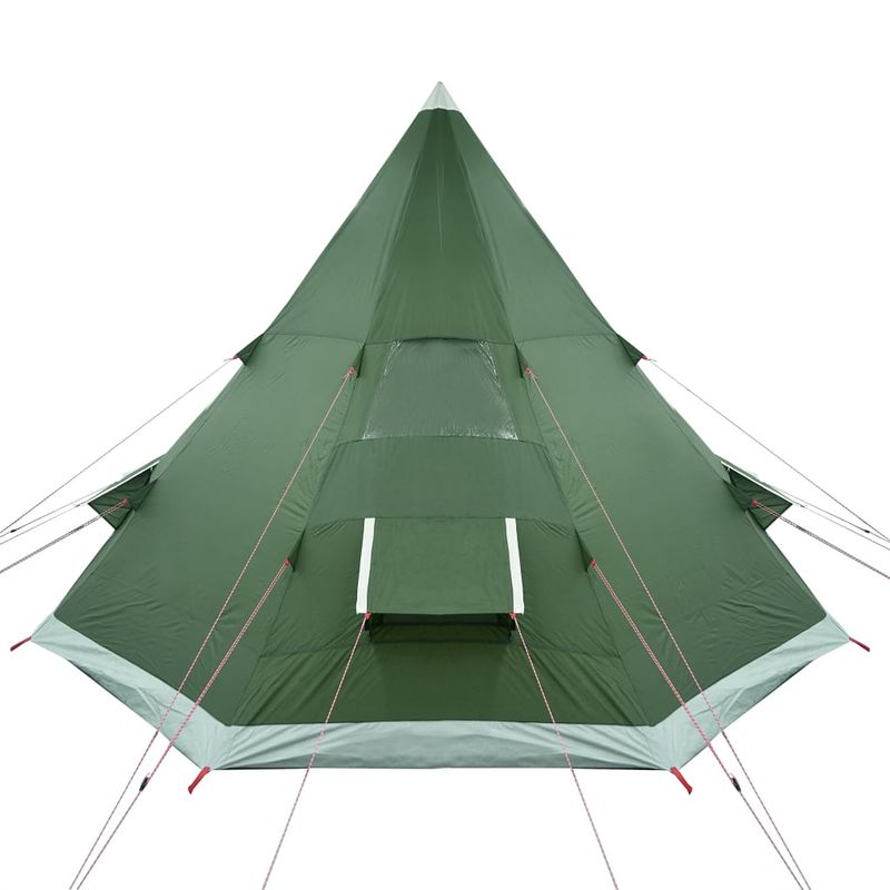Sport si Outdoor - Camping - Corturi camping - Cort de camping pentru 4 persoane, verde, impermeabil - Infinity.ro