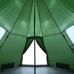 Sport si Outdoor - Camping - Corturi camping - Cort de camping pentru 4 persoane, verde, impermeabil - Infinity.ro
