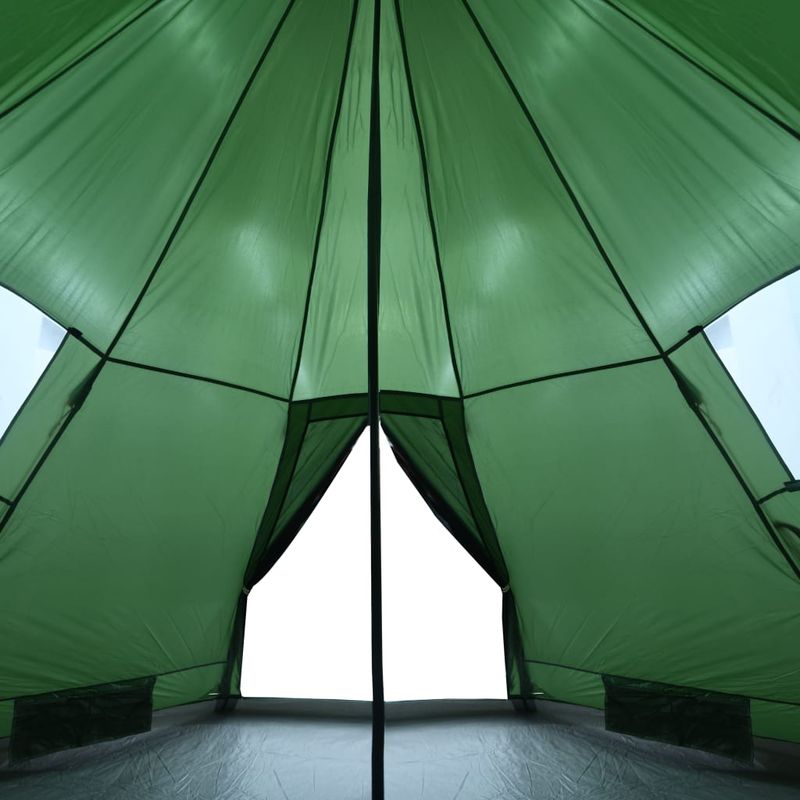 Sport si Outdoor - Camping - Corturi camping - Cort de camping pentru 4 persoane, verde, impermeabil - Infinity.ro