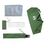 Sport si Outdoor - Camping - Corturi camping - Cort de camping pentru 4 persoane, verde, impermeabil - Infinity.ro