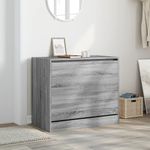Casa si Gradina - Mobilier - Organizare si depozitare - Organizator incaltaminte - Pantofar, gri sonoma, 80x42x69 cm, lemn prelucrat - Infinity.ro