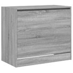 Casa si Gradina - Mobilier - Organizare si depozitare - Organizator incaltaminte - Pantofar, gri sonoma, 80x42x69 cm, lemn prelucrat - Infinity.ro