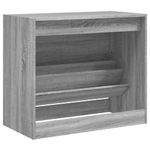 Casa si Gradina - Mobilier - Organizare si depozitare - Organizator incaltaminte - Pantofar, gri sonoma, 80x42x69 cm, lemn prelucrat - Infinity.ro