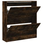 Casa si Gradina - Mobilier - Organizare si depozitare - Organizator incaltaminte - Pantofar, stejar fumuriu, 80x21x87,5 cm, lemn compozit - Infinity.ro
