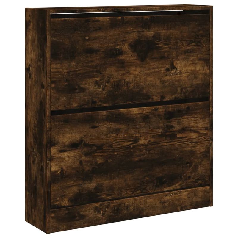 Casa si Gradina - Mobilier - Organizare si depozitare - Organizator incaltaminte - Pantofar, stejar fumuriu, 80x21x87,5 cm, lemn compozit - Infinity.ro