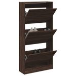 Casa si Gradina - Mobilier - Organizare si depozitare - Organizator incaltaminte - Pantofar, stejar maro, 60x21x125,5 cm, lemn compozit - Infinity.ro