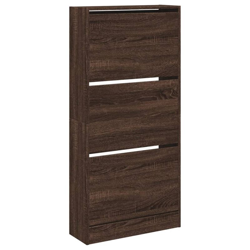 Casa si Gradina - Mobilier - Organizare si depozitare - Organizator incaltaminte - Pantofar, stejar maro, 60x21x125,5 cm, lemn compozit - Infinity.ro