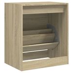Casa si Gradina - Mobilier - Organizare si depozitare - Organizator incaltaminte - Pantofar, stejar sonoma, 60x42x69 cm, lemn compozit - Infinity.ro