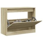 Casa si Gradina - Mobilier - Organizare si depozitare - Organizator incaltaminte - Pantofar, stejar sonoma, 80x34x63 cm, lemn prelucrat - Infinity.ro
