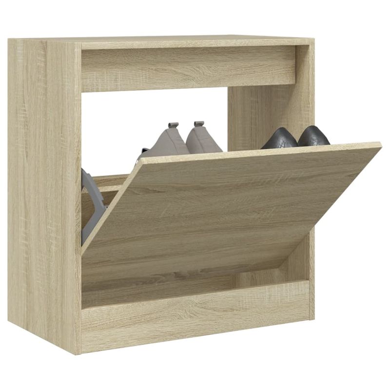 Casa si Gradina - Mobilier - Organizare si depozitare - Organizator incaltaminte - Pantofar, stejar sonoma, 60x34x63,5 cm, lemn compozit - Infinity.ro