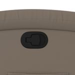 Casa si Gradina - Mobilier - Scaune si fotolii - Fotolii - Fotoliu rabatabil, cappuccino, piele ecologica - Infinity.ro