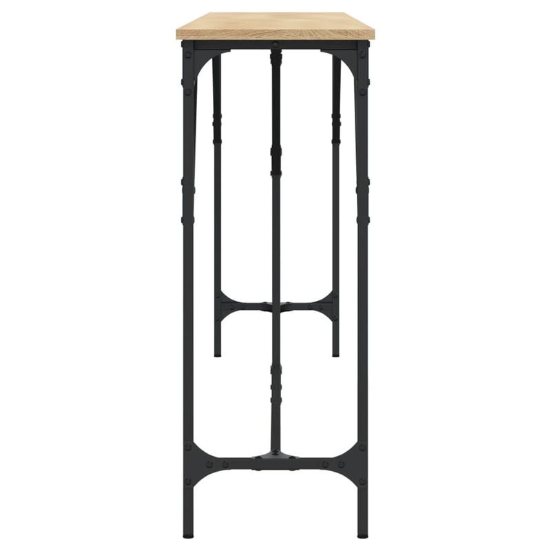 Casa si Gradina - Mobilier - Comode si corpuri - Console - Masuta consola, stejar sonoma, 200x29x75 cm, lemn prelucrat - Infinity.ro
