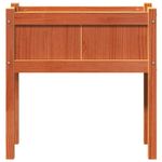 Casa si Gradina - Gradinarit si plante - Plante si ghivece - Ghivece si suporturi - Jardiniera gradina cu picioare maro ceruit 70x31x70 cm lemn pin - Infinity.ro