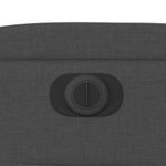 Casa si Gradina - Mobilier - Scaune si fotolii - Fotolii - Fotoliu electric rabatabil cu ridicare, gri inchis, textil - Infinity.ro