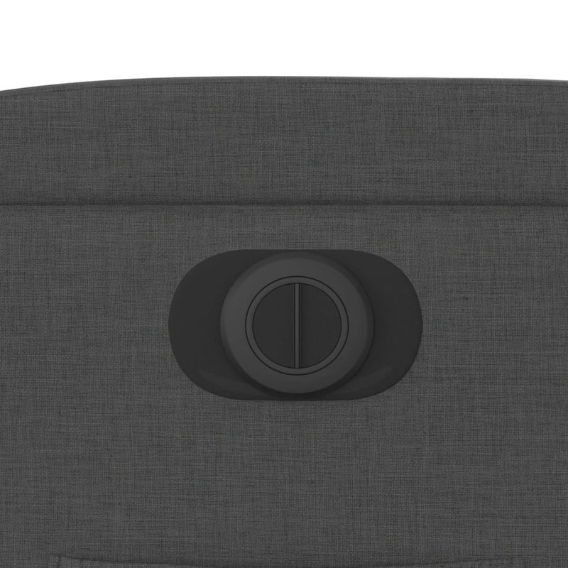 Casa si Gradina - Mobilier - Scaune si fotolii - Fotolii - Fotoliu electric rabatabil cu ridicare, gri inchis, textil - Infinity.ro