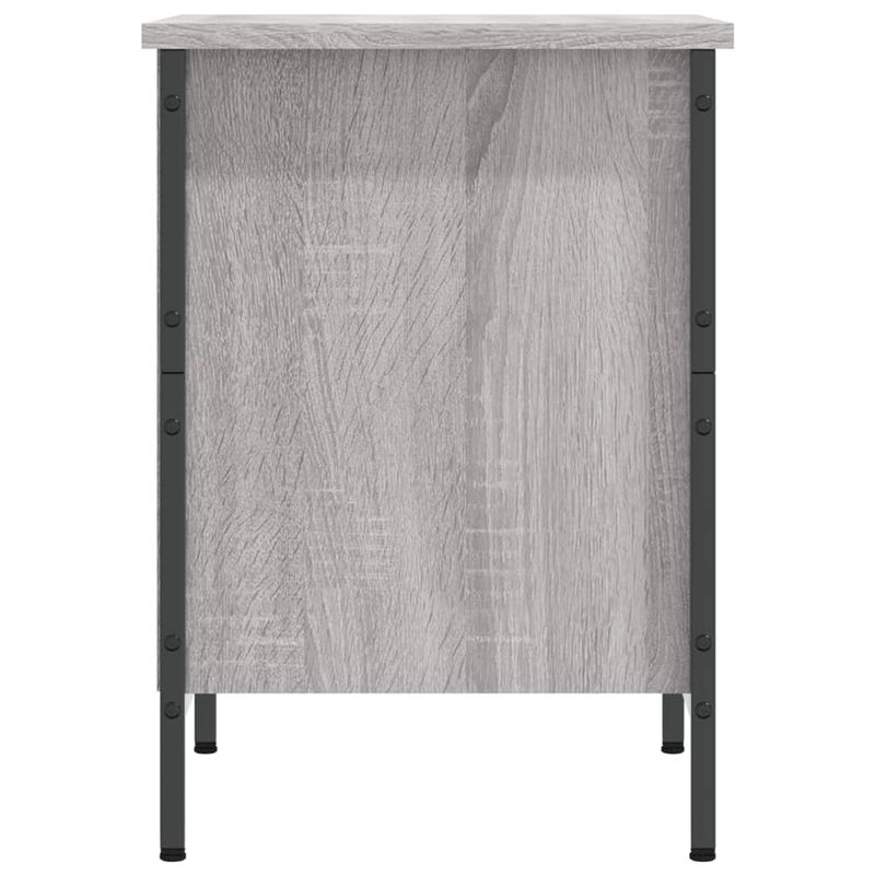 Casa si Gradina - Mobilier - Organizare si depozitare - Organizator incaltaminte - Pantofar, gri sonoma, 38x35x50 cm, lemn compozit - Infinity.ro