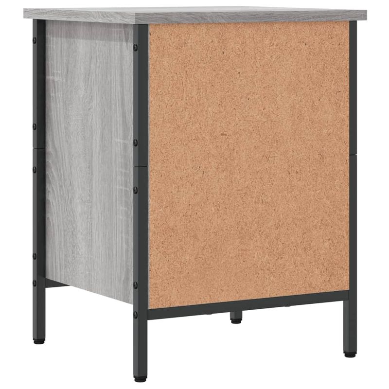 Casa si Gradina - Mobilier - Organizare si depozitare - Organizator incaltaminte - Pantofar, gri sonoma, 38x35x50 cm, lemn compozit - Infinity.ro