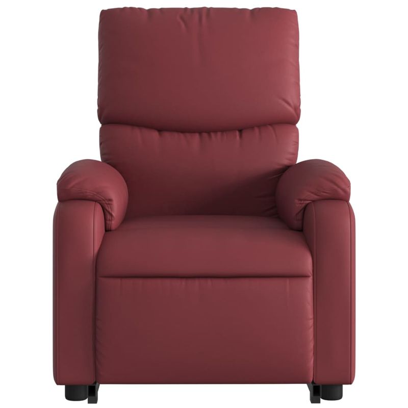 Casa si Gradina - Mobilier - Scaune si fotolii - Fotolii - Fotoliu rabatabil electric cu ridicare, rosu vin - Infinity.ro